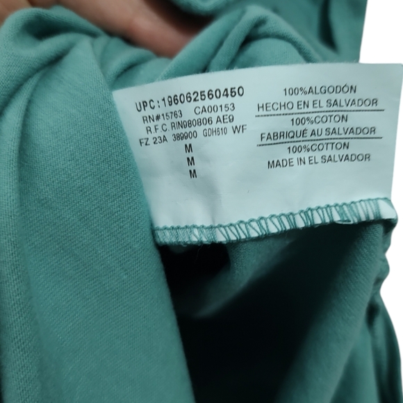 Hanes Originals Women's Size Medium Midi Relaxed T-shirt Dress, 100% Cotton - Picture 8 of 9